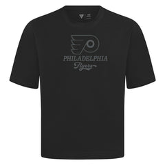 Philadelphia Flyers Levelwear Shadow Surge Luxe Signature Knit T-Shirt - Black T-shirts