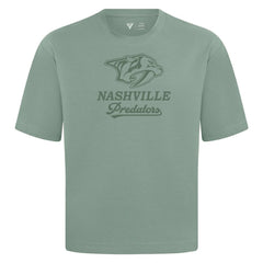 Nashville Predators Levelwear Shadow Surge Luxe Signature Knit T-Shirt - Green T-shirts