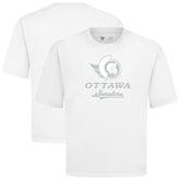 Ottawa Senators Levelwear Shadow Surge Luxe Signature Knit T-Shirt - White T-shirts