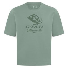 Utah Mammoth Levelwear Shadow Surge Luxe Signature Knit T-Shirt - Green T-shirts