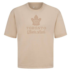 Toronto Maple Leafs Levelwear Shadow Surge Luxe Signature Knit T-Shirt - Khaki T-shirts