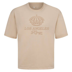 Los Angeles Kings Levelwear Shadow Surge Luxe Signature Knit T-Shirt - Khaki T-shirts