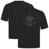 Los Angeles Kings Levelwear Shadow Surge Luxe Signature Knit T-Shirt - Black T-shirts