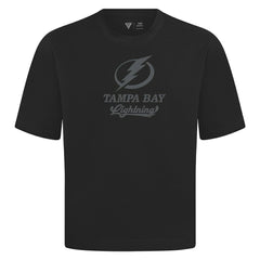 Tampa Bay Lightning Levelwear Shadow Surge Luxe Signature Knit T-Shirt - Black T-shirts