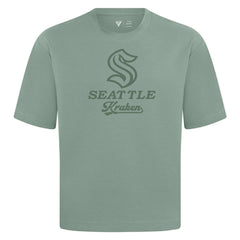 Seattle Kraken Levelwear Shadow Surge Luxe Signature Knit T-Shirt - Green T-shirts