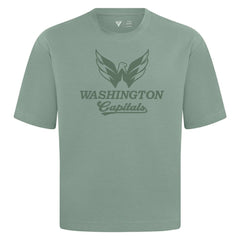 Washington Capitals Levelwear Shadow Surge Luxe Signature Knit T-Shirt - Green T-shirts