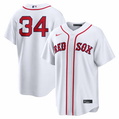 David Ortiz Boston Red Sox Home Replica Jersey White