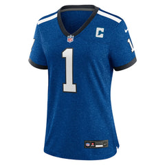 Ahmad Sauce Gardner Indianapolis Colts Women's Alternate 2 Indiana Nights Game Jersey - Heather Royal discount