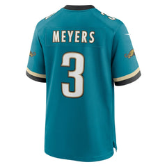 Jakobi Meyers Jacksonville Jaguars Alternate 2 Prowler Throwback Game Jersey - Teal for sale