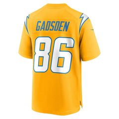 Oronde Gadsden Los Angeles Chargers Alternate Charger Power Game Jersey - Gold on sale