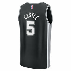 Stephon Castle San Antonio Spurs Fast Break Replica Jersey - Black - Icon Edition online