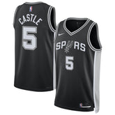 Stephon Castle San Antonio Spurs Unisex Swingman Jersey - Icon Edition - Black shop