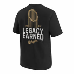 Los Angeles Dodgers Youth 2026 Gold Collection Legacy Earned T-Shirt Black