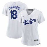 Yoshinobu Yamamoto Los Angeles Dodgers Women's Replica Jersey White