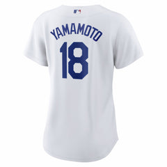 Yoshinobu Yamamoto Los Angeles Dodgers Women's Replica Jersey White