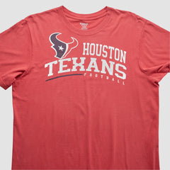 Houston Texans Reebok 2000s T-shirt - Red Vintage discount