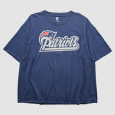 New England Patriots NFL 2010s T-shirt - Navy Vintage discount