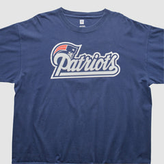 New England Patriots NFL 2010s T-shirt - Navy Vintage discount