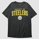 Pittsburgh Steelers Reebok 2010s T-shirt - Black Vintage sale