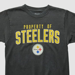 Pittsburgh Steelers Reebok 2010s T-shirt - Black Vintage sale