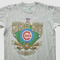 Chicago Cubs Salem Sportswear 90s T-shirt Heather Gray Vintage