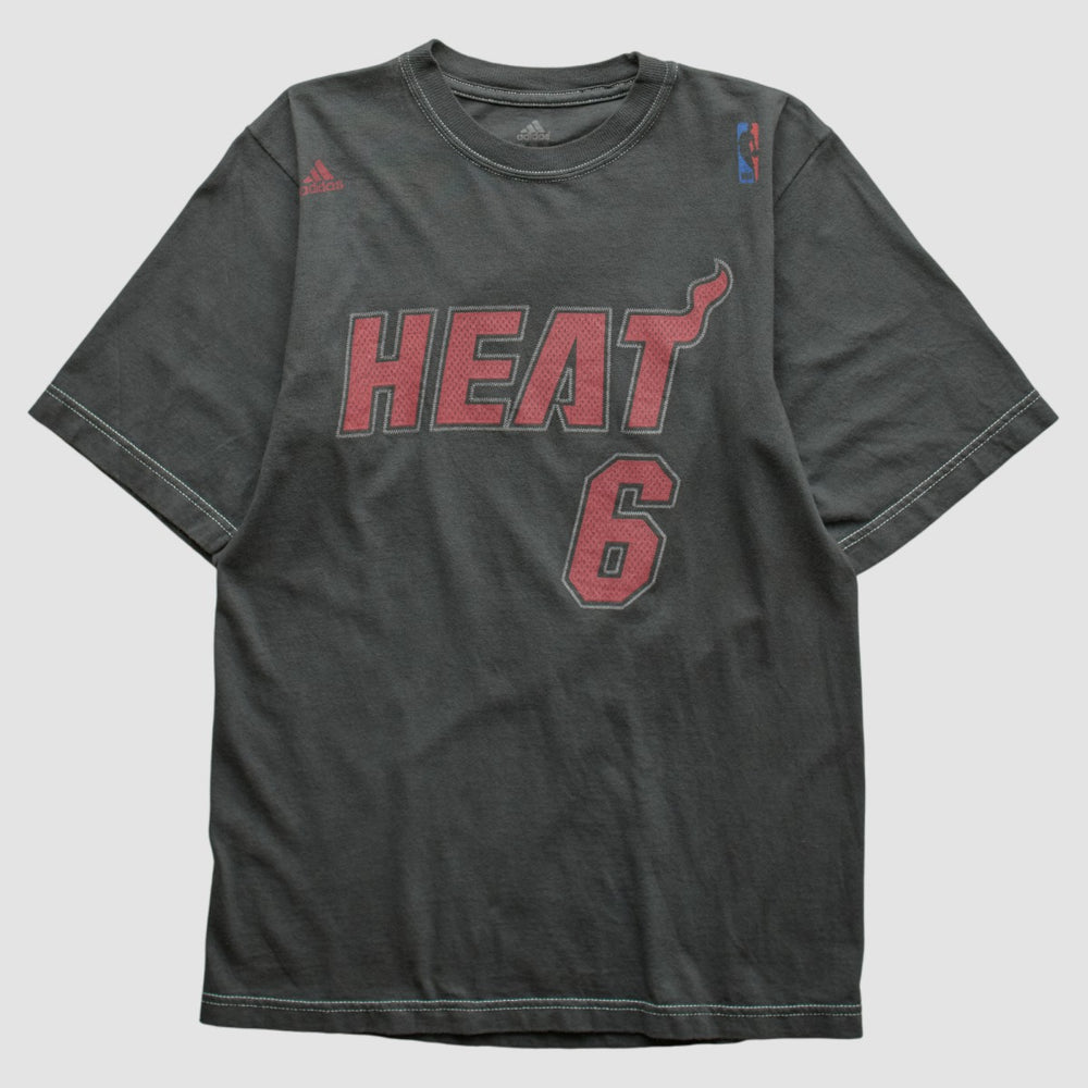 Miami Heat 2010s T-shirt - Charcoal Vintage outlet