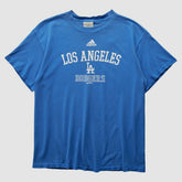 Los Angeles Dodgers Adidas 2000s T-shirt Blue Vintage