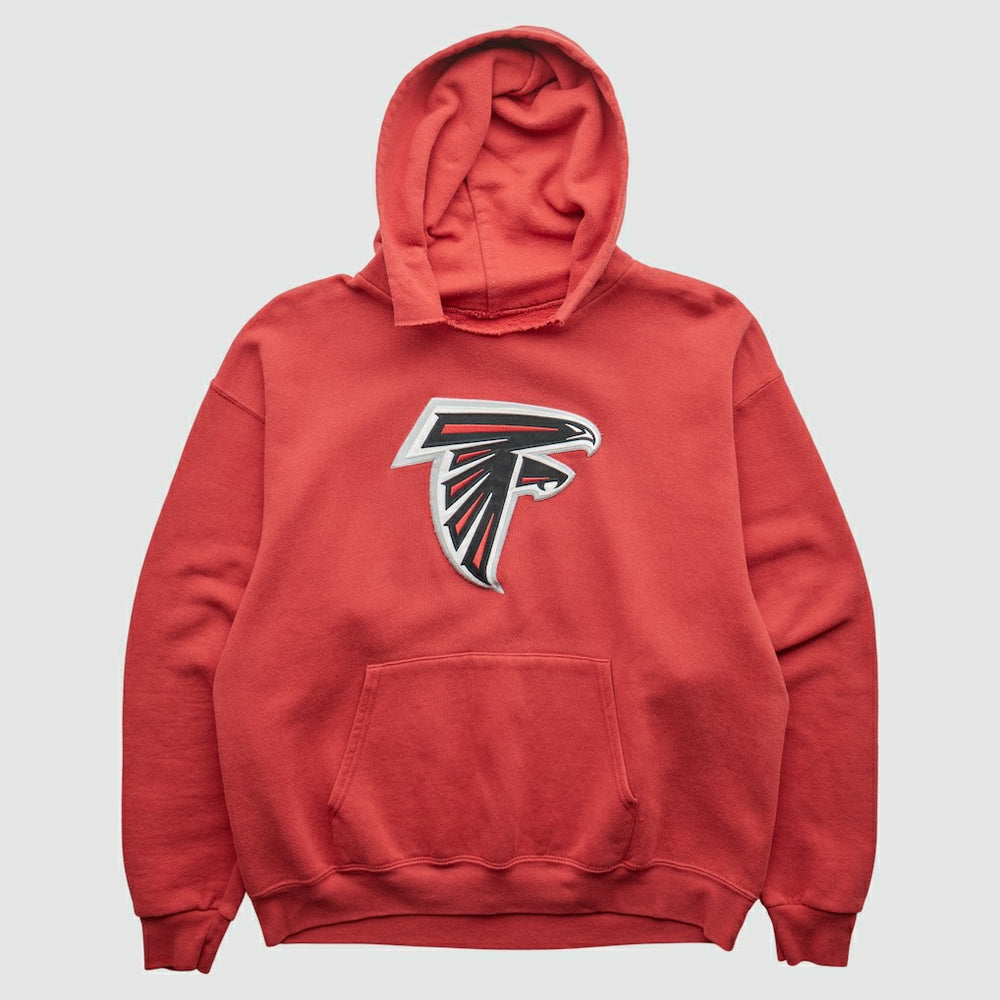 Atlanta Falcons 2000s Hooded Pullover Sweatshirt - Red Vintage cheap
