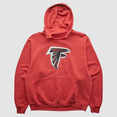 Atlanta Falcons 2000s Hooded Pullover Sweatshirt - Red Vintage cheap