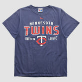 Minnesota Twins Majestic 2010s T-shirt Navy Vintage