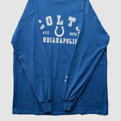 Indianapolis Colts NFL 2000s Long Sleeve T-shirt - Blue Vintage online