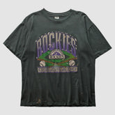 Colorado Rockies Salem 90s T-shirt Black Vintage