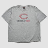 Cincinnati Reds 2000s T-shirt Heather Gray Vintage