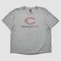 Cincinnati Reds 2000s T-shirt Heather Gray Vintage