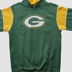 Green Bay Packers NFL 2000s Hooded Sweatshirt - Green Vintage sale