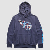 Tennessee Titans NFL 2000s Hooded Pullover Sweatshirt - Navy Vintage for sale