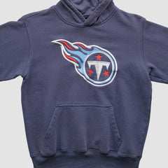 Tennessee Titans NFL 2000s Hooded Pullover Sweatshirt - Navy Vintage for sale
