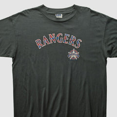 Texas Rangers CSA 2000s T-shirt Charcoal Vintage
