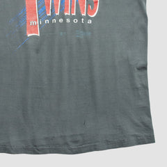 Minnesota Twins Salem 90s T-shirt Gray Vintage