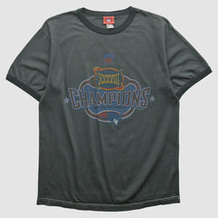 New England Patriots NFL 2004 T-shirt - Charcoal Vintage for sale