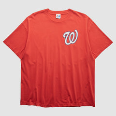 Washington Nationals 2000s T-shirt Red Vintage