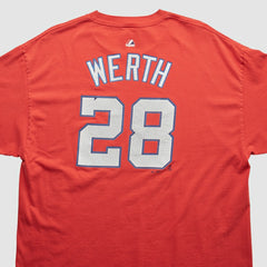 Washington Nationals 2000s T-shirt Red Vintage