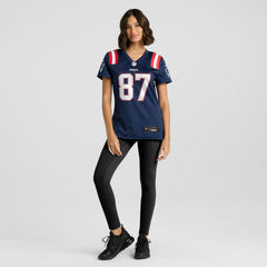 Rob Gronkowski New England Patriots Women's Team Retired Player Game Jersey - Navy for sale