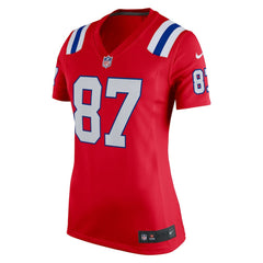 Rob Gronkowski New England Patriots Women's Alternate Retired Player Game Jersey - Red online