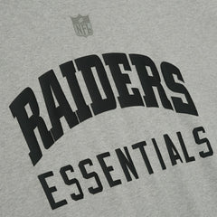 Las Vegas Raiders Fear of God x NFL Unisex 3/4-Sleeve T-Shirt - Heather Gray discount