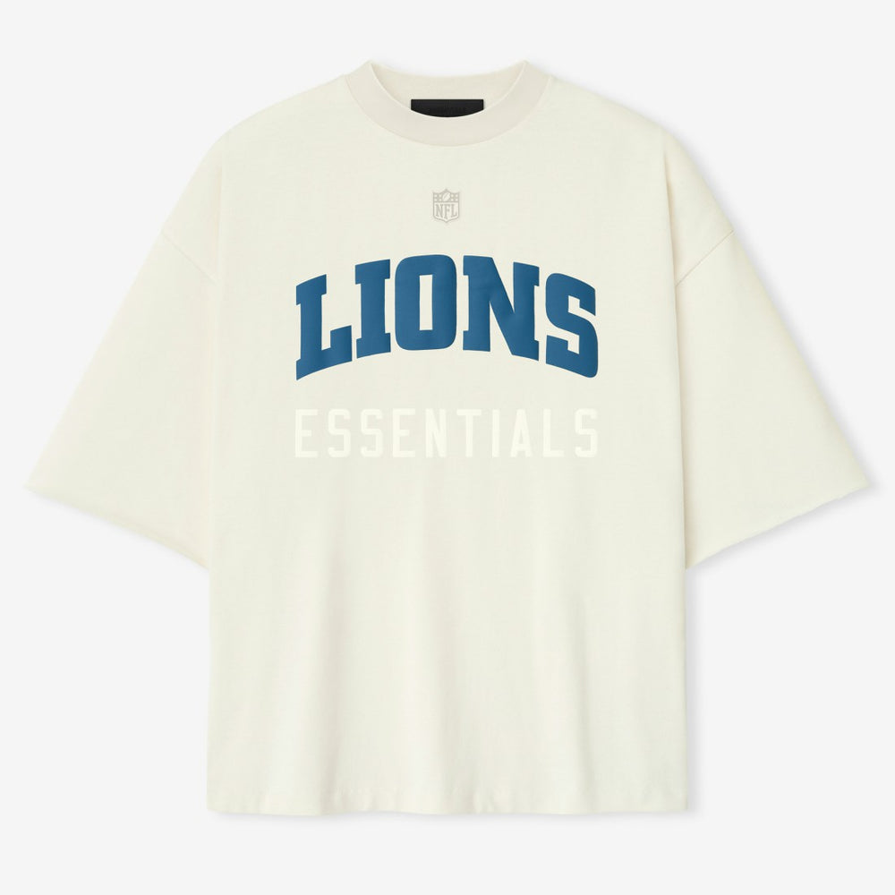 Detroit Lions Fear of God x NFL Unisex 3/4-Sleeve T-Shirt - Cream for sale