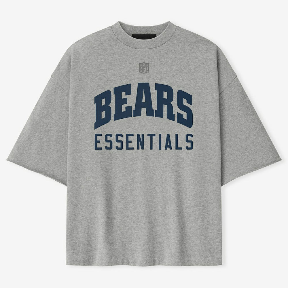 Chicago Bears Fear of God x NFL Unisex 3/4-Sleeve T-Shirt - Heather Gray for sale