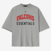 Atlanta Falcons Fear of God x NFL Unisex 3/4-Sleeve T-Shirt - Heather Gray outlet