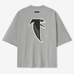 Atlanta Falcons Fear of God x NFL Unisex 3/4-Sleeve T-Shirt - Heather Gray outlet
