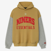 San Francisco 49ers Fear of God x NFL Unisex Sport Hoodie - Gold/Heather Gray on sale